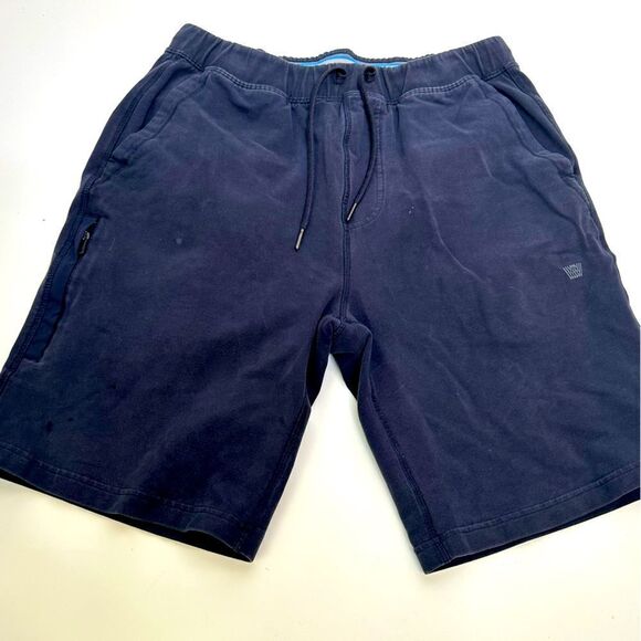 Mack Weldon Navy Ace Sweatshort Shorts in Size Medium - Picture 4 of 8